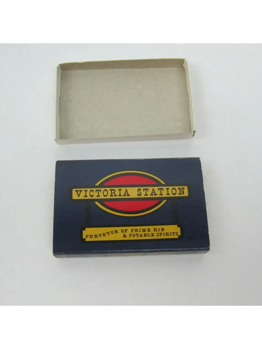4 Vintage Matchboxes Victoria Station Harold Club Mountain Charleys Lefty Douls